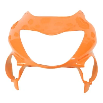 1999 HONDA CBR600F4 LARANJA FRONTAL NARIZ SUPERIOR CAPÔ MORTALHA 64100-MBW-670ZB - Imagem 1 de 4