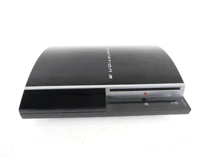 Sony PlayStation 3 Black 40GB Model CECHH01 System Console Only Tested & Working - Picture 1 of 10