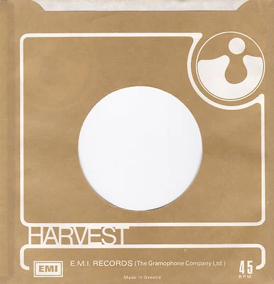 HARVEST -COMPANY RECORDS SLEEVES-GREEK -PINK FLOYD-DEEP...-- - Image 1 of 2
