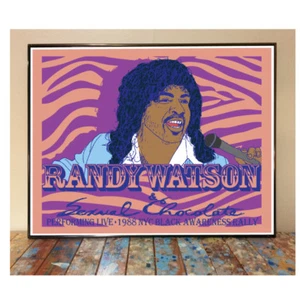 RANDY WATSON SEXUAL CHOCOLATE EDDIE MURPHY COMING TO AMERICA ART PRINT 80S 90S - Picture 1 of 1