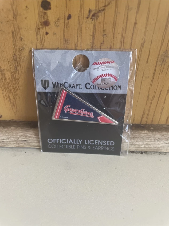 Cleveland Guardians🔥 🔥Team Pennant Pin🔥 🔥MLB⚾️⚾️⚾️ - Image 1 of 1