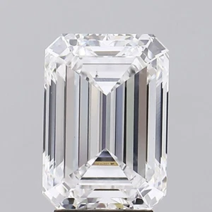 2.75ct Emerald Cut Lab-grown Diamond IGI Certified E Colour VS1 Clarity - Picture 1 of 5