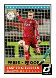 2015 Donruss Press Proof Gold #14 Jasper Cillessen 03/99 Ajax - Imagen 1 de 1