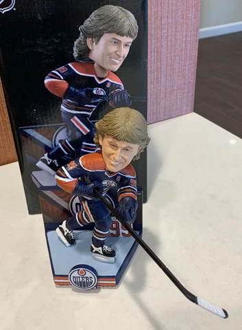 Wayne Gretzky Edmonton Oilers Legacy Bobblehead By FOCO W/ Original Box! /499 Cover