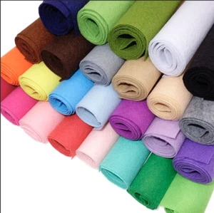Craft Felt Fabric 1.5mm Thick 150cm Wide Polyester Craft Material Festive - Picture 1 of 32
