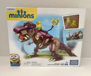 Mega Bloks Minions Dino Ride Dinosaur 421 pcs New - Picture 1 of 5