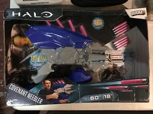 Mattel BoomCO Halo COVENANT NEEDLER Light-Up Dart Blaster Cosplay Gun Toy W dart - Picture 1 of 4