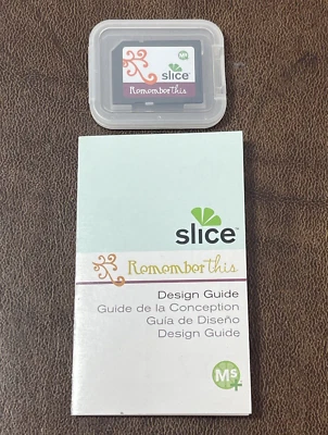 Slice Cordless Digital Design Cutter REMEMBER THIS SD Card - Frames, Shapes - Image 1 of 4