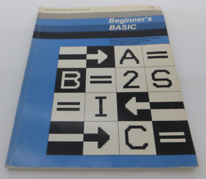 1981 Texas Instruments TI-99 / 4A Computer Book Beginner's BASIC vintage pb book