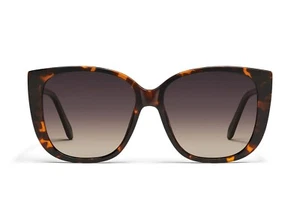 Gafas de sol para mujer QUAY Ever After RX QT-000579 tortuga/humo topo degradado - Imagen 1 de 3