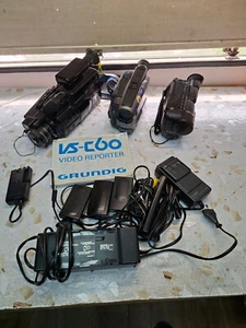 3x Videokamera Recorder VHS-C,Sony,Grundig ,Canon - Bild 1 von 14