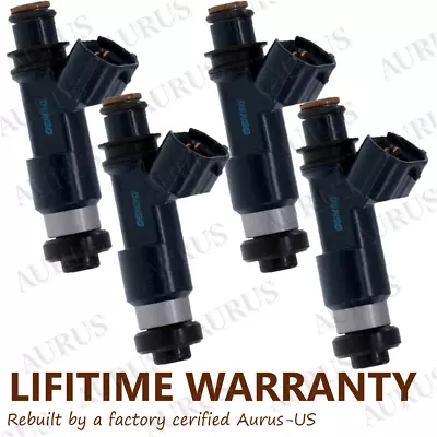 OEM Denso 4 INYECTORES DE COMBUSTIBLE PARA 04-12 Mitsubishi Eclipse Galant 2.4 195500-0281 Foto 1 de 4