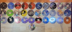 31 Sega Saturn DreamCast Video Game Disc Lot Untested As-Is Bulk Reseller Repair
