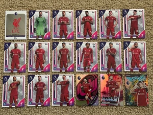 2025-26 Topps Premier League Liverpool FC Complete Team Base Set (18) Salah Dijk - Bild 1 von 2