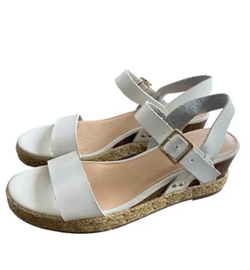 Tommy Bahama Women's Jona Espadrille Wedge Platform Sandal White Size 10 M - Picture 1 of 9