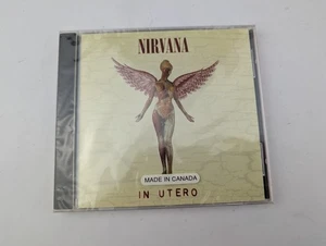 In Utero (Original Edition) by Nirvana (CD, 1993) FACTORY SEALED Canada Rare - Picture 1 of 3