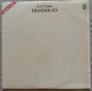 Les Crane - Desiderata - 1971 LP - In Shrink - Picture 1 of 11