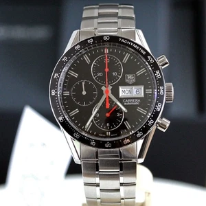 Tag Heuer CV201AH.BA0725 Carrera Day Date Automatik NOS Ex Display TOP - Bild 1 von 13
