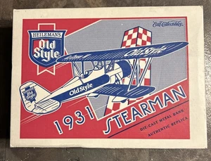 ERTL COLLECTIBLES 1931 STEARMAN DIE-CAST METAL BANK VINTAGE  - Picture 1 of 3