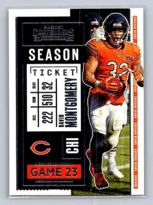 2020 Panini Contenders #83 David Montgomery - Picture 1 of 2