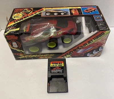 TYCO 9.6v 49mhz SCORCHER RC Red Car Charger Tested & Works Pls Read Description - Image 1 of 4