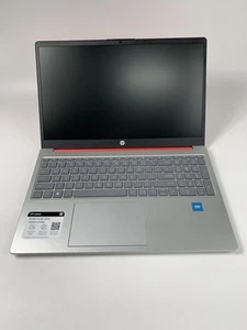 HP 15.6 inch Laptop 15-fd0083wm 128GB 8GB WiFi 7L2C7UA#ABA Scarlet Red Excellent - Picture 1 of 6