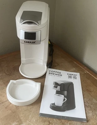 Chulux Single Coffee Brewer Model QF-CM802 New In Damaged Box - White - Image 1 of 4