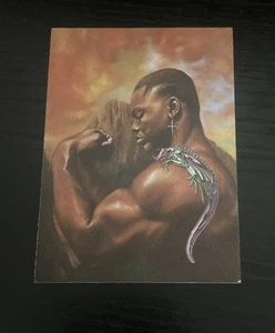 1994 CARDZ Julie Bell According to Tekchrome  Darryl And The Iguana #T7 - Picture 1 of 2