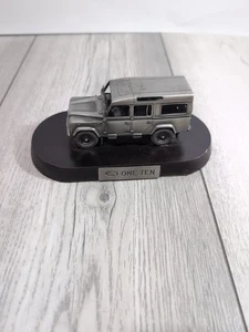 Boston Mint Pewter Model Land Rover One Ten, very detailed, rare Decoration - Picture 1 of 8