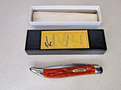 Cuchillo de hueso jigged Robeson USA SureEdge Pocketeze RS20ASB palillo de dientes cubiertos Queen Foto 1 de 4