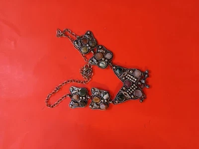 Collier ethnique.  berbère traditionnel. - Photo 1/4