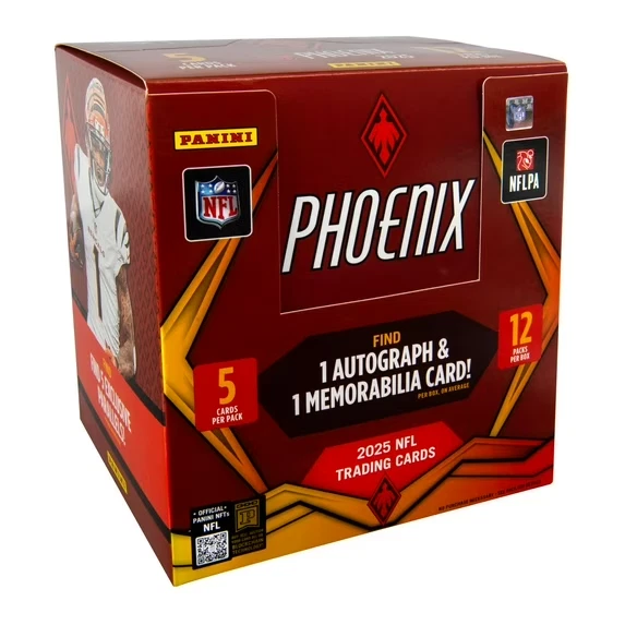 2025 Panini Phoenix Football Trading Cards Hobby Preferred Box New Presale QTY