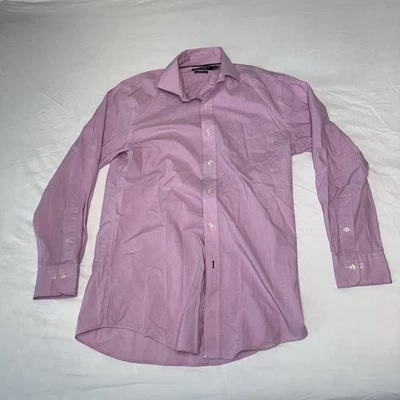 Camisa de Vestir Lauren Ralph Lauren Para Hombres 15.5 32/33 Rosa Calce Ajustado Sin Hierro Floral Foto 1 de 4