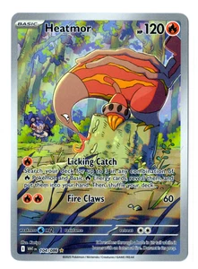 Heatmor 104/086 Illustration Rare | Pokemon White Flare - Foto 1 di 2