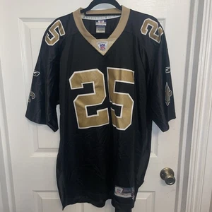 New Orleans Saints Jersey Mens XL Reggie Bush #25 Reebok Authentic Stitched - Picture 1 of 19