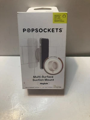 NEW Popsockets MagSafe Multi-Surface Suction Mount White - Image 1 of 3
