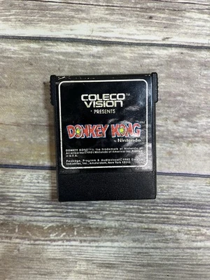 Donkey Kong (Colecovision 1983) Vintage Video Game Cartridge Only - Image 1 of 3
