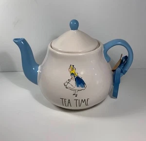 Rae Dunn Alice im Wunderland Tea Time Teekanne 8 Zoll - Bild 1 von 8