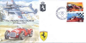 CC25 Cavallino Rampante Ferrari Gilles F1 Villeneuve FDC - Imagen 1 de 1