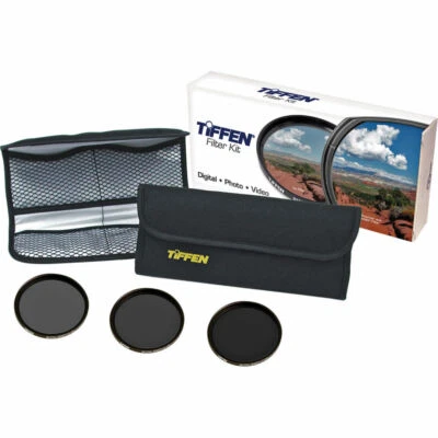 New Tiffen 72mm Digital ND Filter Kit Neutral Density 0.6, 0.9, 1.2 MFR #72NDK3 - Image 1 of 4