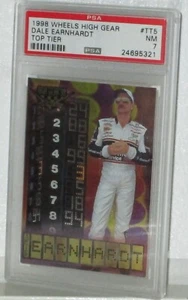 1998 DALE EARNHARDT WHEELS HIGH GEAR TOP TIER card#TT5 NM 7 PSA GRADED NICE - Picture 1 of 4