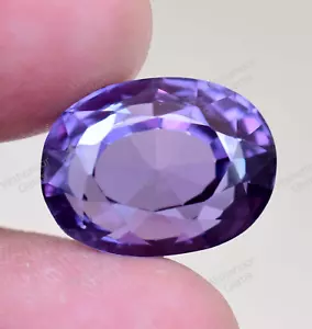 Piedra Preciosa Suelta Natural Musgravita 20,80 quilates Gris Púrpura IF Certificado Ovalado - Imagen 1 de 5