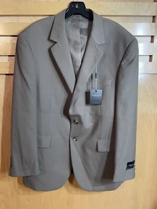 Van Heusen Men’s Single Breasted 2 Buttons Blazer Jacket Sz 42 S Polyester Blend - Picture 1 of 10