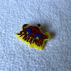 Spider Man Super Posable Bonus Collector Pin Toy Biz 1994 - Foto 1 di 3