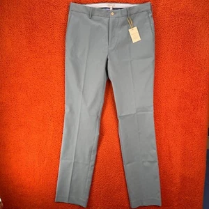 PETER MILLAR Mens Raleigh Performance Golf Pants Rainfall Blue 34 x 34 $160 NEW - Picture 1 of 7