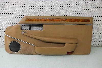 1993 93 JAGUAR XJS CONVERTIBLE DOOR PANEL RIGHT PASSENGER INTERIOR BEIGE OEM  - Imagem 1 de 4