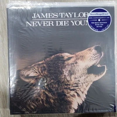 James Taylor Never Die Young 2013 180g Audiophile Vinyl LP Sealed Kevin Gray RTI - Image 1 of 4