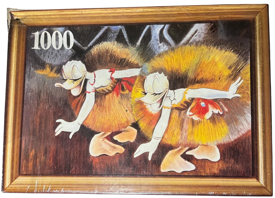 Disney Classic Puzzle 1000 Pezzi Daisy Duck Ballet Ballerine Anatra Ballerina - Immagine 1 di 4