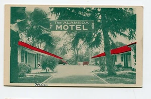 Cartolina San Jose CA L'HOTEL ALAMEDA  - Foto 1 di 2