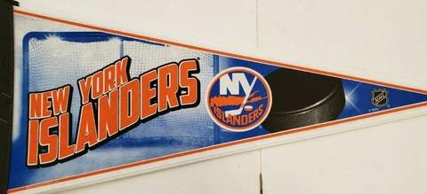 NHL New York Islanders 12" x 30" Pennant, NEW Cover